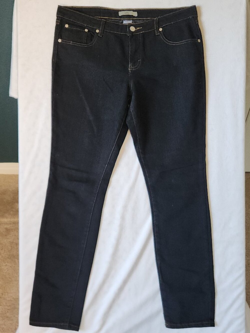 Juniors 1955 Vintage Skinny Jeans in Black